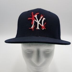 New York Yankees Extra Ketchup Snapback Hat Nwot